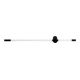 Activejet AJE-LUNGO Schwarze LED-Wandleuchte