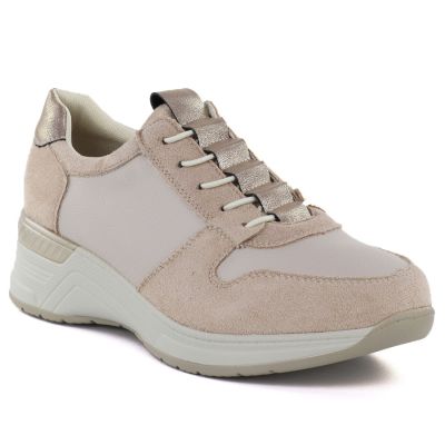 Damen-Sportschuhe klassisch beige M.Daszyński MR24129