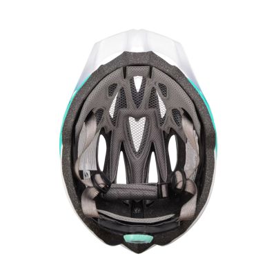 5. Meteor Ovlo M Fahrradhelm 55-58 cm Weiß-Mint 17862