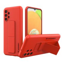 Wozinsky Kickstand Case Silikonhülle mit Ständer Samsung Galaxy A13 5G rot