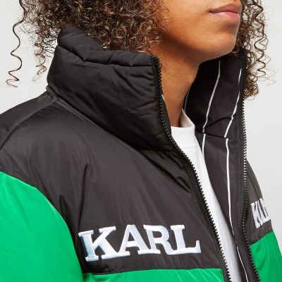 8. Karl Kani Retro Block Wendbare Pufferjacke M 6076822