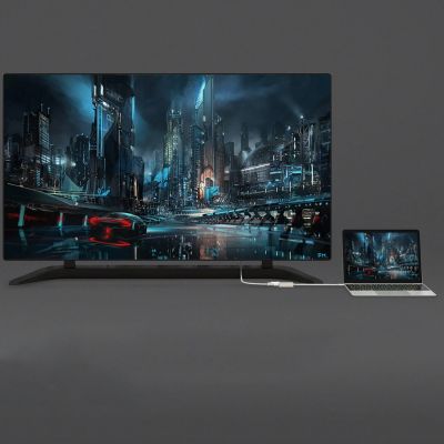 9. Orico PTAV USB-C-auf-VGA-Adapter und 3,5-mm-Miniklinkenstecker (Full HD, 0,15 m) – Silber