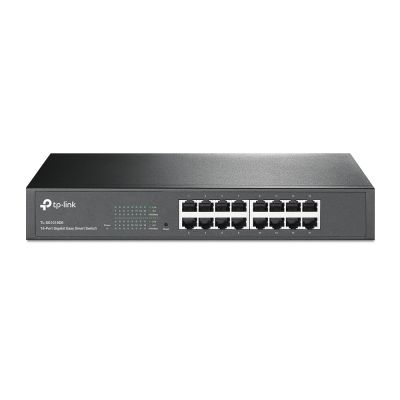 TP-Link TL-SG1016DE Managed Network Switch L2 Gigabit Ethernet (10/100/1000) Schwarz