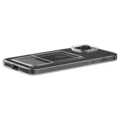 6. Spigen Crystal Slot Hülle für iPhone 15 Plus – transparent