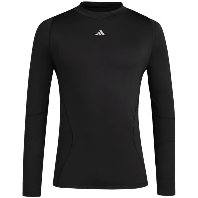 2. Herren adidas Techfit Cold.Rdy Langarm-T-Shirt schwarz JL5623