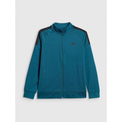 7. Normales Sport-Sweatshirt ohne Kapuze für Jungen 4F 4FJRSS26TFSWM0991-46S