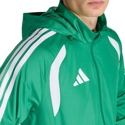 4. adidas Tiro 26 League Windbreaker-Jacke für Herren, Grün, JY9729