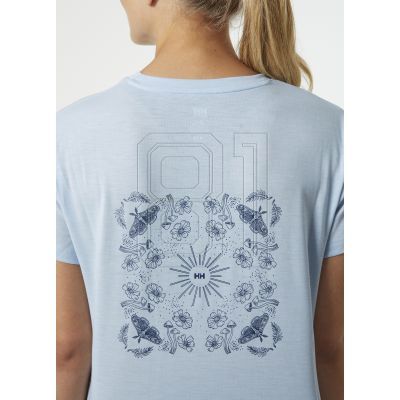 4. Helly Hansen Skog Recyceltes Grafik-T-Shirt W 63083 513