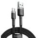 BASEUS CAFULE CATKLF-UG1 USB-C-KABEL 2A 3M SCHWARZ