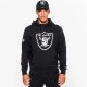2. New Era NFL Oakland Raiders schwarzer Hoodie - 11073758
