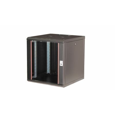 Equip EPM-12-6060-B-CBAA 12U Rack-Wandmontageschrank Schwarz