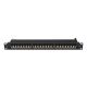 5. LANBERG Patchpanel 19" 24 Ports 1U CAT.7 FTP Schwarz PPS7-1024-B