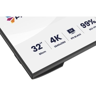 8. iiyama ProGraphic HB3201UHSNP-B1 Computermonitor 80 cm (31,5") 3840 x 2160 px Schwarz