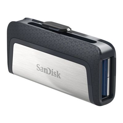 14. SanDisk SDDDC2-064G-G46 USB-Stick (64 GB; USB 3.1, USB-C; schwarz)