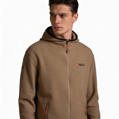 9. Geographical Norway Unicia Taupe DB 224 M Sweatshirt WY9247H/GN-Taupe