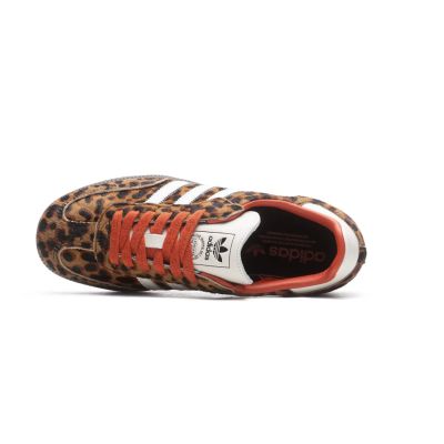 2. Adidas Samba OG W Leopard Gebraucht Rot Schuhe JI2734
