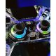 5. Deltaco Gaming GAM-169-T Transparenter Bluetooth/USB-Gamecontroller für Android, Nintendo Switch, PC, PlayStation 4 und iOS