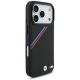 4. BMW M Tricolor Metal Logo MagSafe Case für iPhone 17 Pro – Schwarz