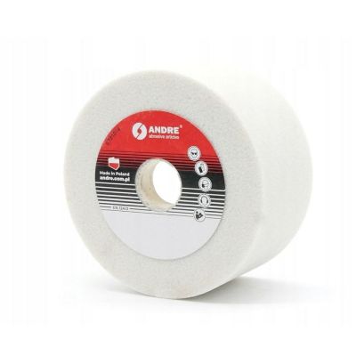 ANDRE CUP Schleifscheibe 150 mm x 63 mm x 32 mm 99A60K7VE01-35 WEISS "TYP 6"