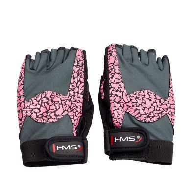32. Pink/Grau W HMS RST03 rS Gym Handschuhe
