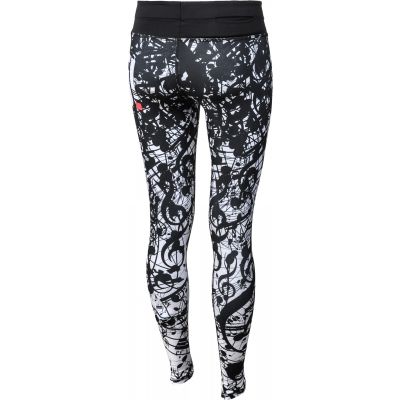 Feeljoy Rhapsody long Damen Trainingshose in schwarz und weiß