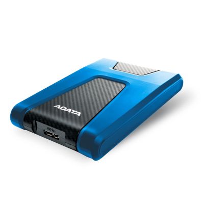 2. Externe Festplatte ADATA HD650 (1 TB; 2,5"; USB 3.2; blau)