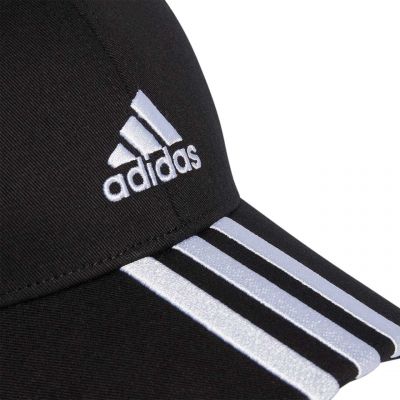 5. adidas Baseball 3-Streifen-Baseballkappe aus Baumwolltwill IB3242