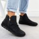 7. Damen-Lederboots, wasserdicht, schwarz – Rieker Z0056-00