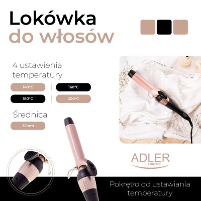15. ADLER AD 2118 Lockenstab