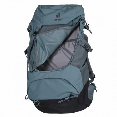 10. Deuter Aircontact Core 45+10 SL Jade-Graphit Trekkingrucksack
