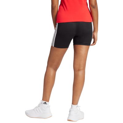 9. adidas Essentials 3-Streifen High Waist Biker Shorts W JE1223