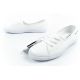 7. Lacoste Damen-Sneaker Median Ballerinaschuhe weiß