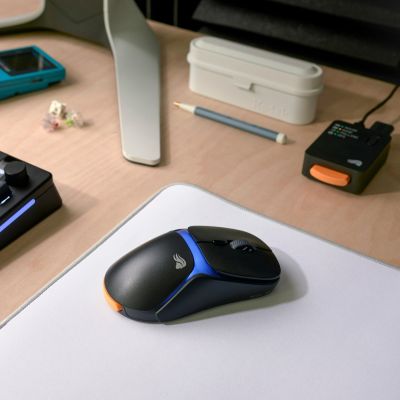 14. Glorious Gaming Modell O3 Kabellose Maus für Rechtshänder, RF-Funk, optisch, 30000 DPI