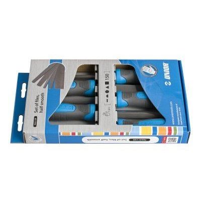 UNIOR Feilensatz, halbglatte Feilen 762/5 1/2S