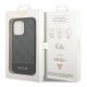 8. Guess GUHCP14LG4GLGR iPhone 14 Pro 6,1" szary/grey hard case 4G Stripe Collection