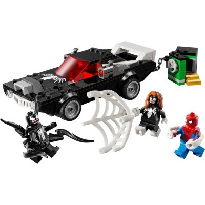 3. LEGO MARVEL SUPER HEROES 76309 Spider-Man vs. Venoms Muscle-Car