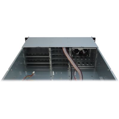6. Inter-Tech 3U-30248 Schwarzer Edelstahlständer