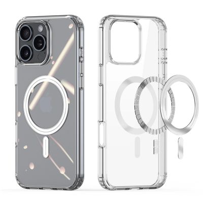 3. Dux Ducis Clin Mag Hülle mit MagSafe für iPhone 16 Pro – transparent