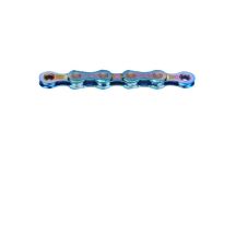 KMC Chain X12 126 Glieder Aurora Blue und Box Wax