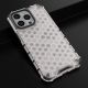 14. Honeycomb Handyhülle Schutzhülle mit TPU Rahmen für iPhone 13 Pro transparent