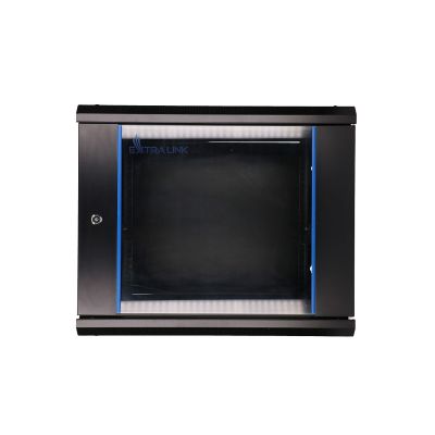 27. Extralink 9U 600x600 Schwarzes Rack-Montagegehäuse