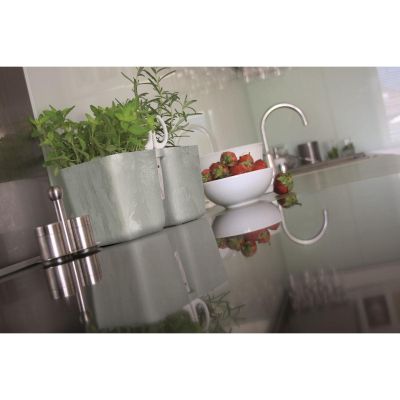 9. TWINS CUBE KRÄUTERTOPF MIT SCHERE WEISS