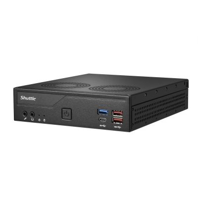 4. Shuttle DH770 Barebone-PC, 1,35 l, Schwarz, Intel H770, LGA 1700