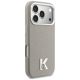 4. Karl Lagerfeld MagSafe Hülle mit Karl-Kopf-Logo für iPhone 17 Pro – Grau