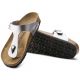 3. Birkenstock Gizeh Birko-Flor Damen Flip-Flops silber normal breit (0043851)