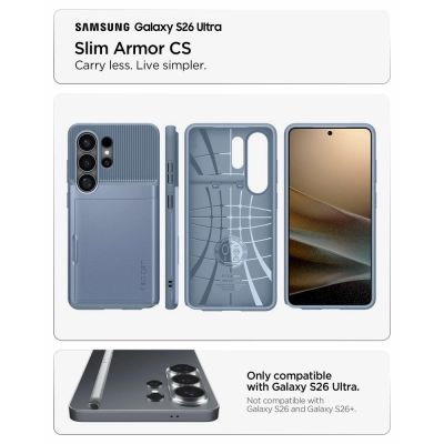 7. Spigen Slim Armor CS Hülle für Samsung Galaxy S26 Ultra - Blau