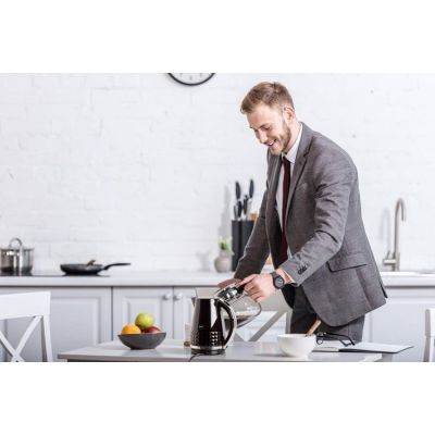 13. ELDOM OSS Wasserkocher, Fassungsvermögen 1,7 l, Leistung 2150 W, Weiß C270B