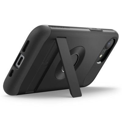 6. Spigen Slim Armor MagSafe Hülle für iPhone 16e / 17e - Schwarz
