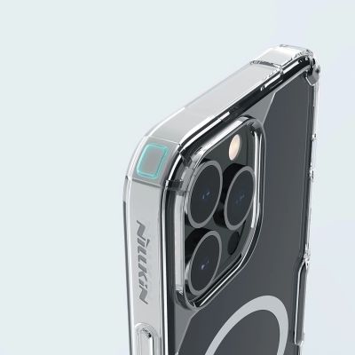 15. Nillkin Nature Pro Magnetische Hülle iPhone 14 Pro magnetische Hülle MagSafe blau
