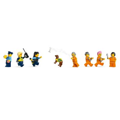 19. LEGO City 60419 Polizei auf der Gefängnisinsel